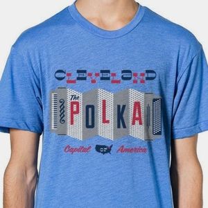 Cleveland Clothing Co Polka Themed Graphic Tee